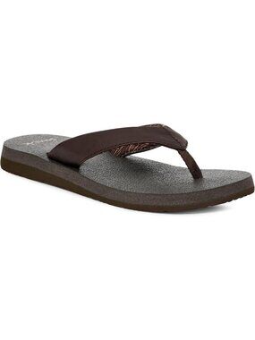 Comfortable Yoga Flip Flops for Women | Memory Foam Beach Sandals | Stylish